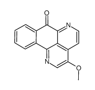 3-Methoxysampangine Structure