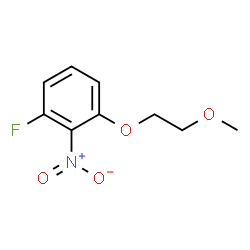 1-Fluoro-3-(2-methoxyethoxy)-2-nitrobenzene Structure