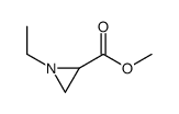 2-Aziridinecarboxylic acid, 1-ethyl-, methyl ester, (+)- (9CI)结构式