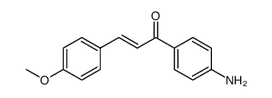 (E)-1-(4-aminophenyl)-3-(4-methoxyphenyl)prop-2-en-1-one结构式