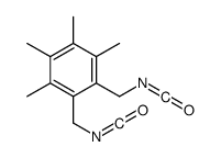 1,2-bis(isocyanatomethyl)-3,4,5,6-tetramethylbenzene Structure
