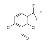 2,6-Dichloro-3-(trifluoromethyl)benzaldehyde Structure