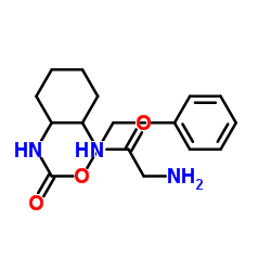 Benzyl [2-(glycylamino)cyclohexyl]carbamate Structure