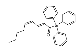 (2E,4Z)-nona-2,4-dienoyltriphenylsilane Structure