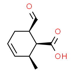 3-Cyclohexene-1-carboxylic acid, 6-formyl-2-methyl-, cis,cis- (8CI)结构式