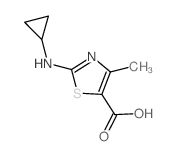 5-Thiazolecarboxylicacid,2-(cyclopropylamino)-4-methyl-(9CI) picture