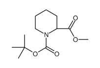 (R)-N-Boc-哌啶-2-甲酸甲酯结构式