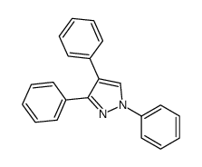1,3,4-三苯基-1H-吡唑结构式