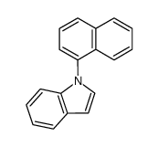 1-(naphthalen-1-yl)-1H-indole Structure