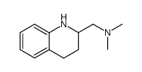 N,N-DIMETHYL-1-(1,2,3,4-TETRAHYDROQUINOLIN-2-YL)METHANAMINE structure