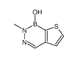 2-Methyl-1,2-dihydrothieno[2,3-d][1,2,3]diazaborin-1-ol结构式