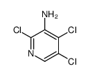 3-氨基-2,4,5-三氯吡啶结构式