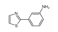 3-(Thiazol-2-yl)aniline结构式