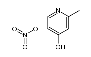 2-methyl-4-pyridinol nitrate Structure
