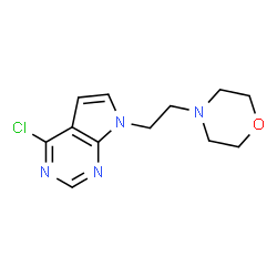 4-CHLORO-7-(2-MORPHOLINOETHYL)-7H-PYRROLO[2,3-D]PYRIMIDINE picture