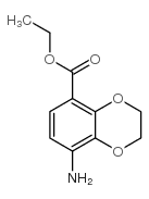 ETHYL 8-AMINO-2,3-DIHYDROBENZO[1,4]DIOXINE-5-CARBOXYLATE Structure