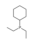 cyclohexyl(diethyl)phosphane Structure