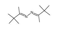di(tert-butyl-methyl)ketazine结构式