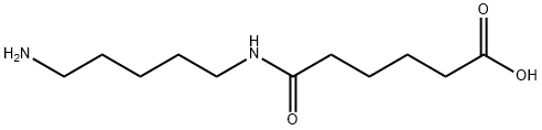 Hexanoic acid, 6-[(5-aminopentyl)amino]-6-oxo- Structure