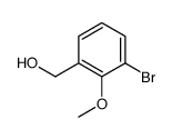 (3-bromo-2-methoxyphenyl)methanol Structure