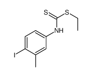 ethyl N-(4-iodo-3-methylphenyl)carbamodithioate Structure