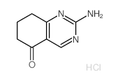 2-氨基-7,8-二氢喹唑啉-5(6H)-酮结构式