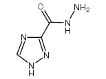 1-H-1,2,4-三氮唑-3-甲酰肼结构式