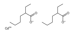 cadmium bis(2-ethylhexanoate) Structure
