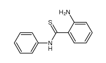 2-amino-N-phenyl-thiobenzamide结构式