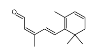 (2Z,4E)-3-Methyl-5-(2,6,6-trimethylcyclohexa-1,3-dien-1-yl)penta-2,4-dien-1-al Structure