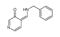 4-[(benzylamino)methylidene]pyridin-3-one结构式