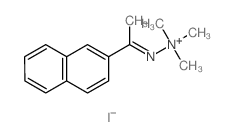 Hydrazinium,1,1,1-trimethyl-2-[1-(2-naphthalenyl)ethylidene]-, iodide (1:1) picture