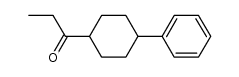 (4-propionylcyclohexyl)benzene结构式