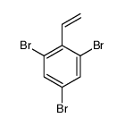 1,3,5-tribromo-2-ethenylbenzene Structure