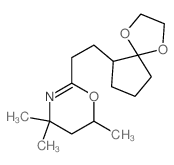 2-[2-(1,4-dioxaspiro[4.4]non-6-yl)ethyl]-4,4,6-trimethyl-5,6-dihydro-1,3-oxazine picture