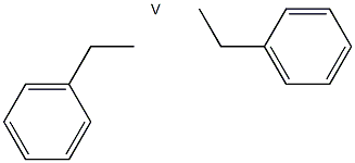 Bis(ethtylbenzene)vanadiuM结构式