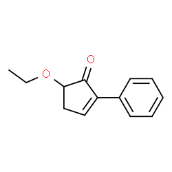 2-Cyclopenten-1-one,5-ethoxy-2-phenyl-(9CI) Structure