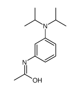 N-[3-[di(propan-2-yl)amino]phenyl]acetamide结构式