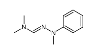 N,N-dimethyl-N'-(N-methylanilino)methanimidamide结构式