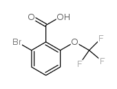 2-Bromo-6-(trifluoromethoxy)benzoic acid structure