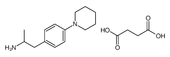 butanedioic acid,1-(4-piperidin-1-ylphenyl)propan-2-amine Structure