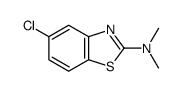 5-Chloro-N,N-dimethyl-1,3-benzothiazol-2-amine Structure