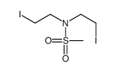 N,N-bis(2-iodoethyl)methanesulfonamide结构式