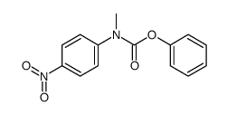 phenyl N-methyl-N-(4-nitrophenyl)carbamate Structure