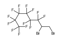 7,8-Dibromo-1,1,1,2,2,3,3,4,4,5,5,6,6-tridecafluorooctane结构式