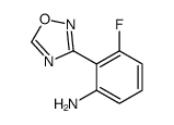 3-Fluoro-2-(1,2,4-oxadiazol-3-yl)aniline Structure
