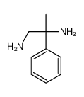 2-苯基丙-1,2-二胺结构式