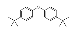 1-tert-butyl-4-(4-tert-butylphenyl)sulfanylbenzene结构式