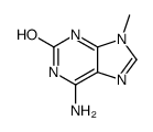 6-amino-9-methyl-1H-purin-2-one Structure