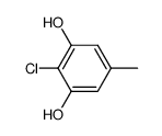 1,3-Benzenediol,2-chloro-5-methyl-结构式
